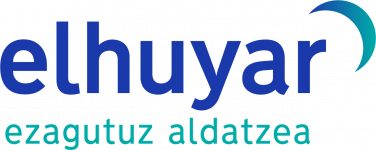 Logo de Elhuyar taldearen ikasgela birtuala